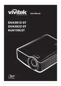 Notice VIVITEK DU4381Z-ST Projecteur