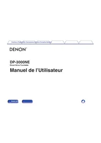 Notice DENON DP-3000NE Platine vinyle