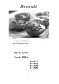 Notice BRANDT BPI3636B Cocina