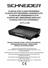 Notice SCHNEIDER SCPL218B Fer à repasser
