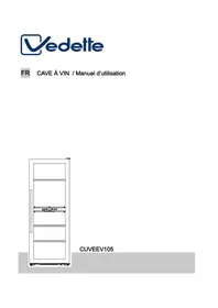 Notice VEDETTE CUVEEV105 Wine cellar