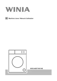 Notice WINIA WVD-A08T1KK14B Machine à laver