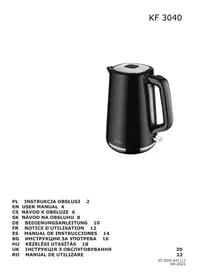 Notice AMICA KF 3040 Bouilloire