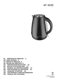 Notice AMICA KF 4030 Bouilloire