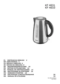 Notice AMICA KF 4033 Bouilloire