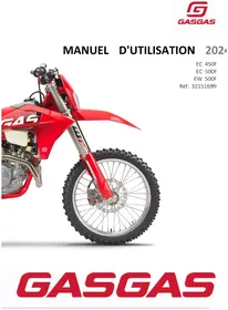 Notice GAS GAS EW 500F (2024) Moto