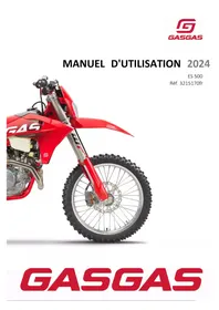 Notice GAS GAS ES 500 (2024) Moto