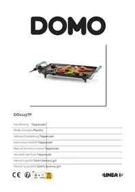 Notice DOMO DO1123TP Placa de parrilla