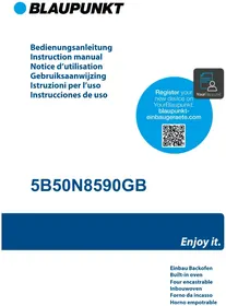 Notice BLAUPUNKT 5B50N 8690 Forno