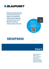 Notice BLAUPUNKT 5B50P 8690 Ofen