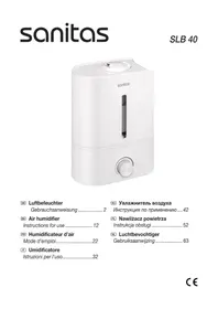 Notice SANITAS SLB 40 Humidificateur