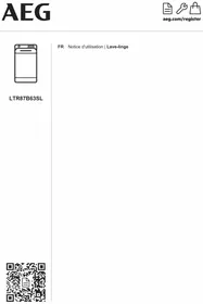 Notice AEG LTR87B63SL Lave-linge