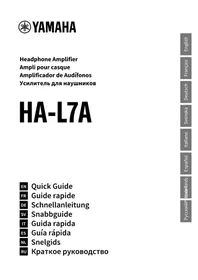 Notice YAMAHA HA-L7A écouteurs
