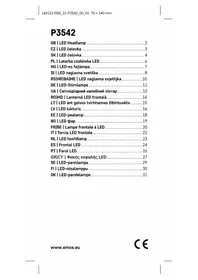 Notice Emos P3542 Lampa