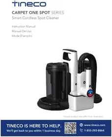 Notice TINECO CARPET ONE SPOT Aspiradora