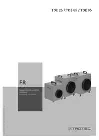 Notice TROTEC TDE 25 Chauffage