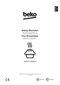 Notice BEKO BBVM17400BPS Four encastrable