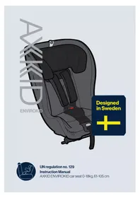 Notice Axkid ENVIROKID เบาะรถยนต์