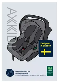 Notice Axkid ENVIROBABY เบาะรถยนต์