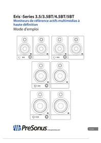 Notice PRESONUS ERIS 4.5BT 2ND GEN Haut-parleur