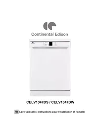 CONTINENTAL EDISON CELV1347DW - Lave-vaisselle