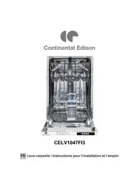 CONTINENTAL EDISON CELV1047FI3 - Lave-vaisselle