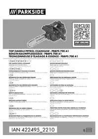 Notice PARKSIDE PBBPS 700 A1 Scie électrique