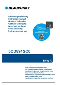 Notice BLAUPUNKT 5CD891SC0 Køleskab