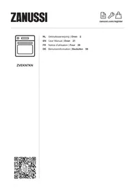 Notice ZANUSSI ZVEKN7KN Ofen