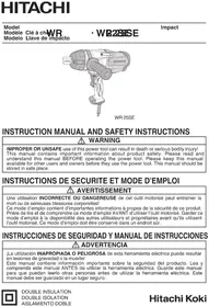 Notice HITACHI WR22SE Non catégorisé