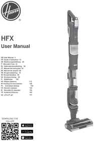 Notice HOOVER HFX10H 011 Støvsuger
