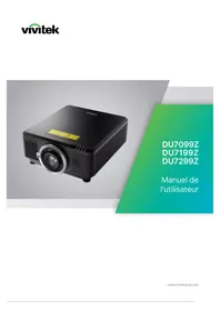 Notice VIVITEK DU7199Z Projecteur