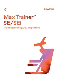 Notice BOWFLEX MAX TRAINER SE Équipement de fitness