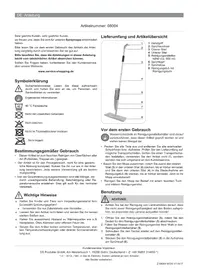 Notice Cleanmaxx 08004 Nicht kategorisiert