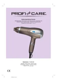 Notice ProfiCare PC-HTD 3047 Sèche cheveux