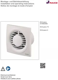 Maico ECA piano TC - Fan