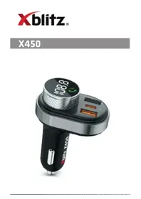 Notice Xblitz X450 Téléphone