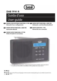 Notice Trevi DAB 7F91 R Radio