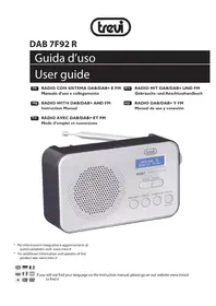 Notice Trevi DAB 7F92 R Radio