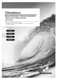 Notice SAMSUNG AR18BXHQASIXEU Klimatyzator
