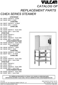 Notice Vulcan C24EA5-LWE Nettoyeur à vapeur