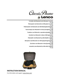 Notice Classic Phono TT-116 Platine_disque