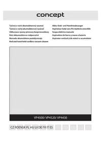 Notice Concept VP4520 Aspirateur robot