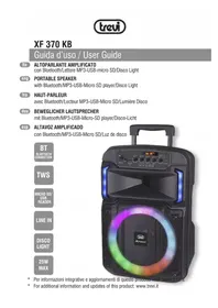Notice Trevi XF 370 KB Haut-parleur