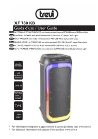 Notice Trevi XF 780 KB Haut-parleur