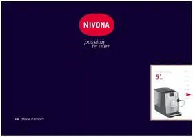 Notice Nivona CAFEROMATICA NICR 560 Machine à café