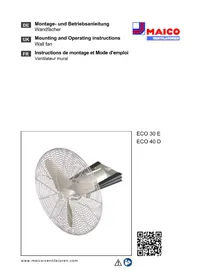 Notice Maico ECO 30 E Ventilateur