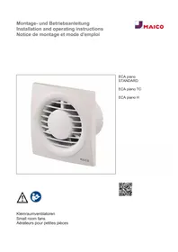 Notice Maico ECA PIANO H Ventilateur
