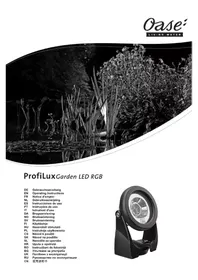 Notice OASE PROFILUX GARDEN LED RGB Belysning