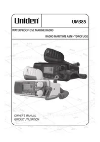 Notice UNIDEN UM385 Radio